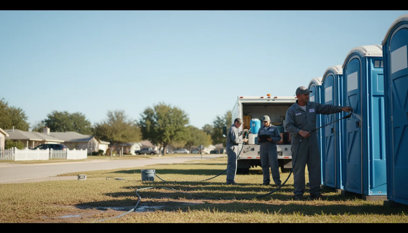Long-Term Portable Toilet Rental in Malakoff, TX near me